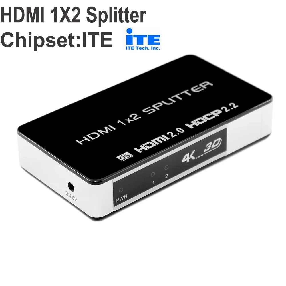 4K HDMI 2,0 сплиттер 1X2/4 HDMI 2,0 разветвитель 3X1/5X1 4K X 2 k/60 HZ 1080 P/60 HZ 3D Поддержка HDCP2.2 3D для ПК DVD
