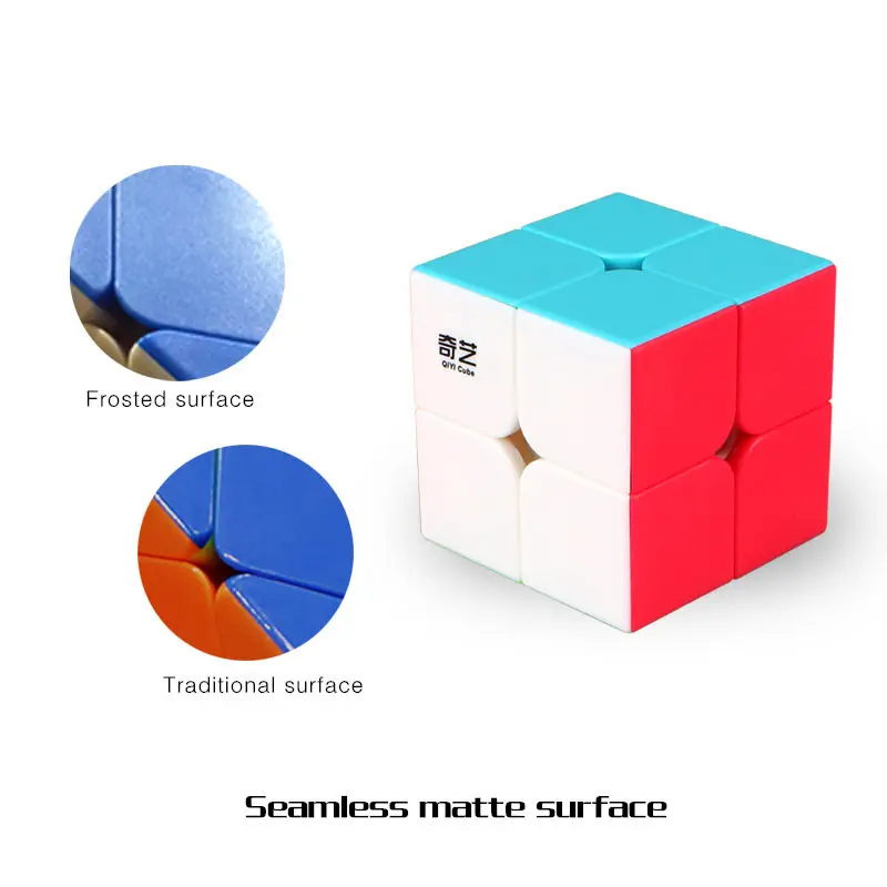 Qiyi Warrior S 3x3x3 волшебный кубик-головоломка Профессиональный QIDI S 2x2x2x2 Stickerless speed Cubo Magico 2x2 3x3 игрушка для детей
