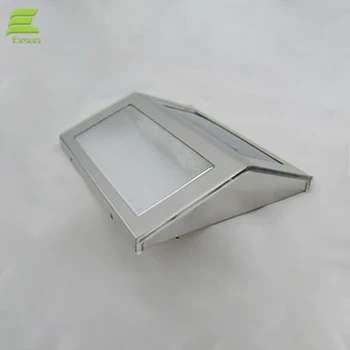 

Solar Wall Light PIR Motion Sensor Stainless Steel Shell Waterproof Outdoor garden LED Lighting