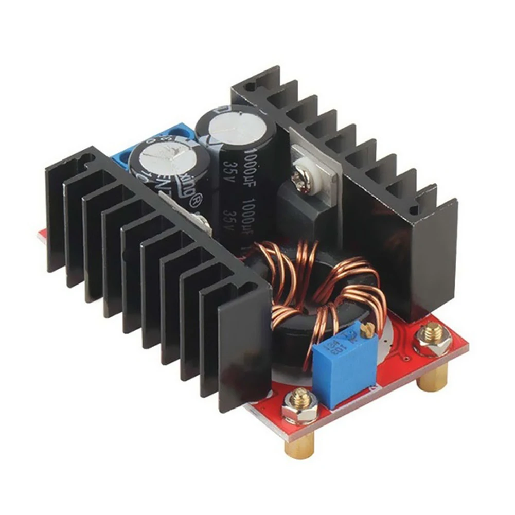 High Efficiency 6A Power Supply 10-32V To 12-35V 150W DIY Accessories Step Up DC-DC Durable Boost Converter Module 