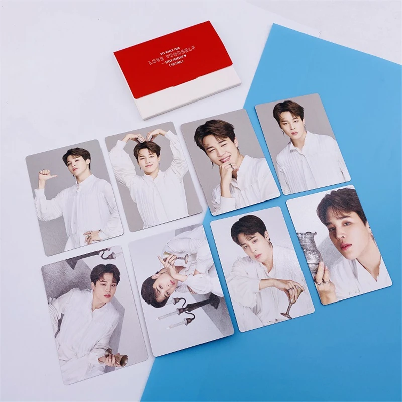 KPOP Bangtan Lomo Cards V Jk FINAL Album Сеульское поле тот же абзац СУГА сделанная бумага случайная фото карта Плакат HDPhotocard - Цвет: JIMIN