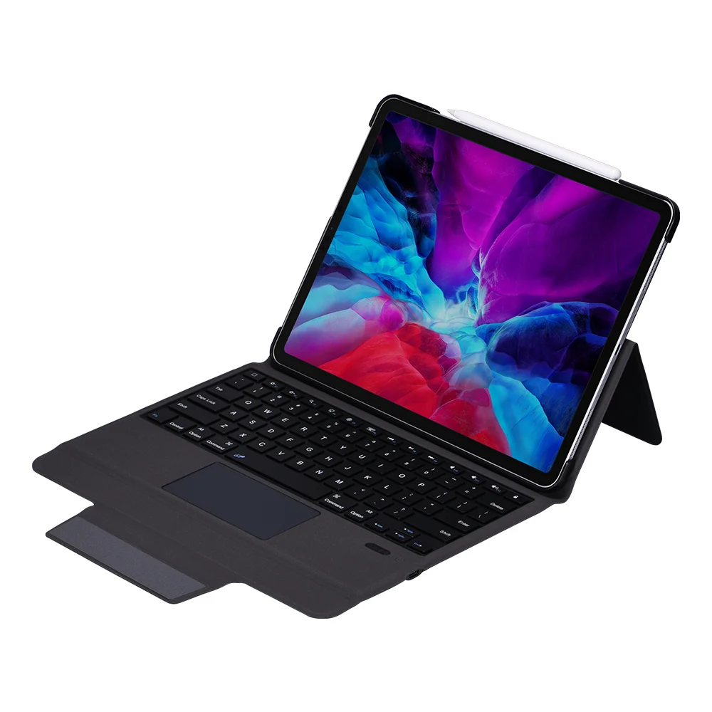 SOHOKDA For Surface Book 7 Bluetooth Keyboard Tablet Cover Wireless Keyboard Case With Touchpad for iPad Pro 12.9 2018 2020