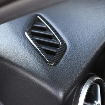

ABS Plastic Dashboard Air Conditioning Vent Trim For Mercedes Benz Benz CLA GLA Class W117 X156 2014-2018 LHD Carbon Fiber Style