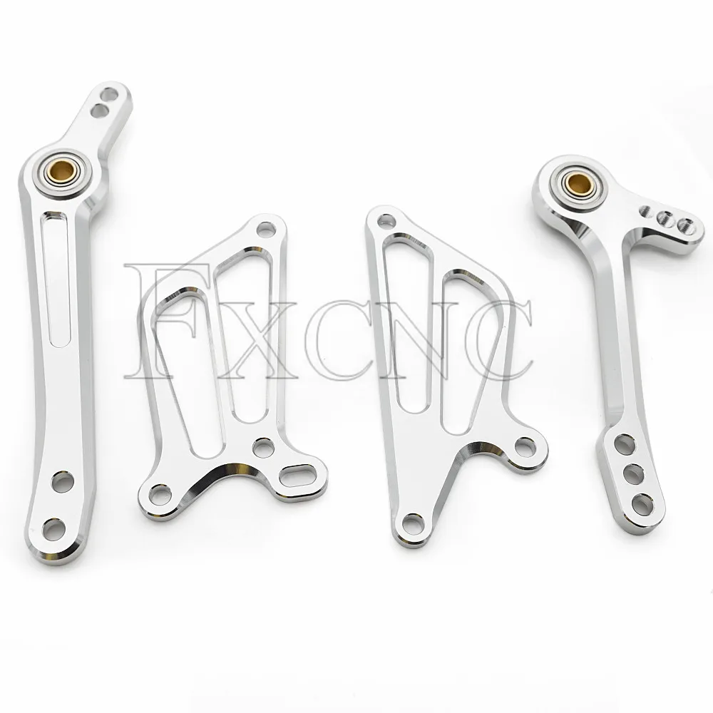 CNC регулируемый алюминиевый мотоцикл Rearset Foot Peg тормозной рычаг переключения передач+ крыло для Yamaha YZF R125 2008-2013 2009