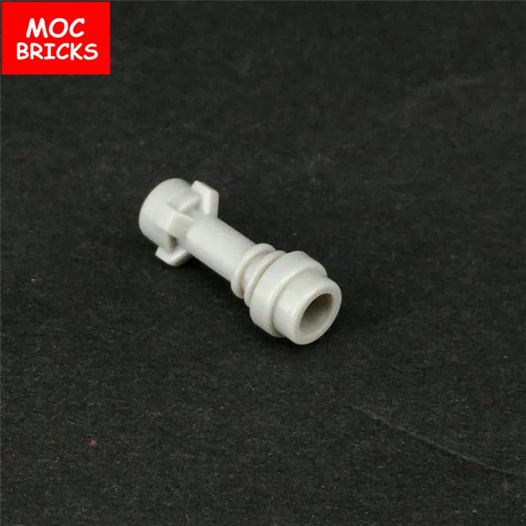 light gray handle 50 шт./партия светло-серый цвет ручка оружие рукоять прямой fith с 64567 фигурой дети строительные блоки игрушки - Цвет: light gray handle