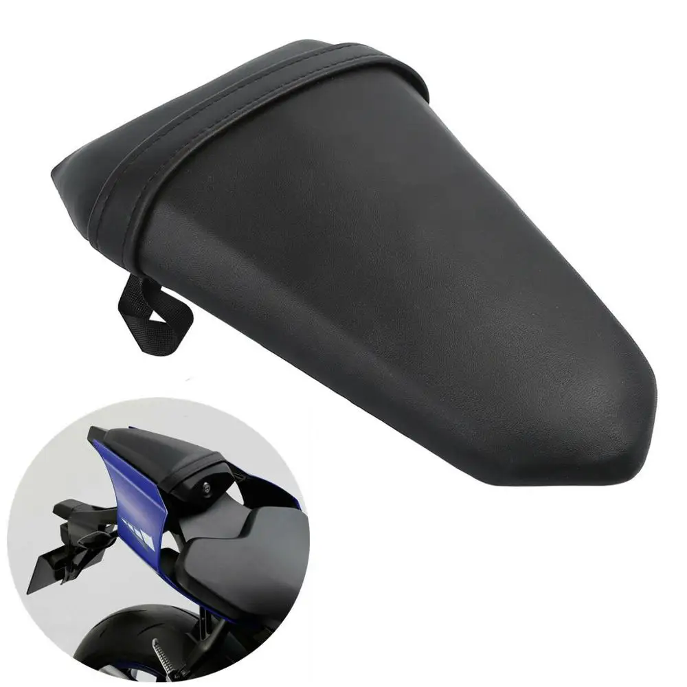 

Motorcycle Black Rear Pillion Passenger Tandem Seat For Yamaha YZF R1 2015-2019 16 YZF-R6 2017-2019 18