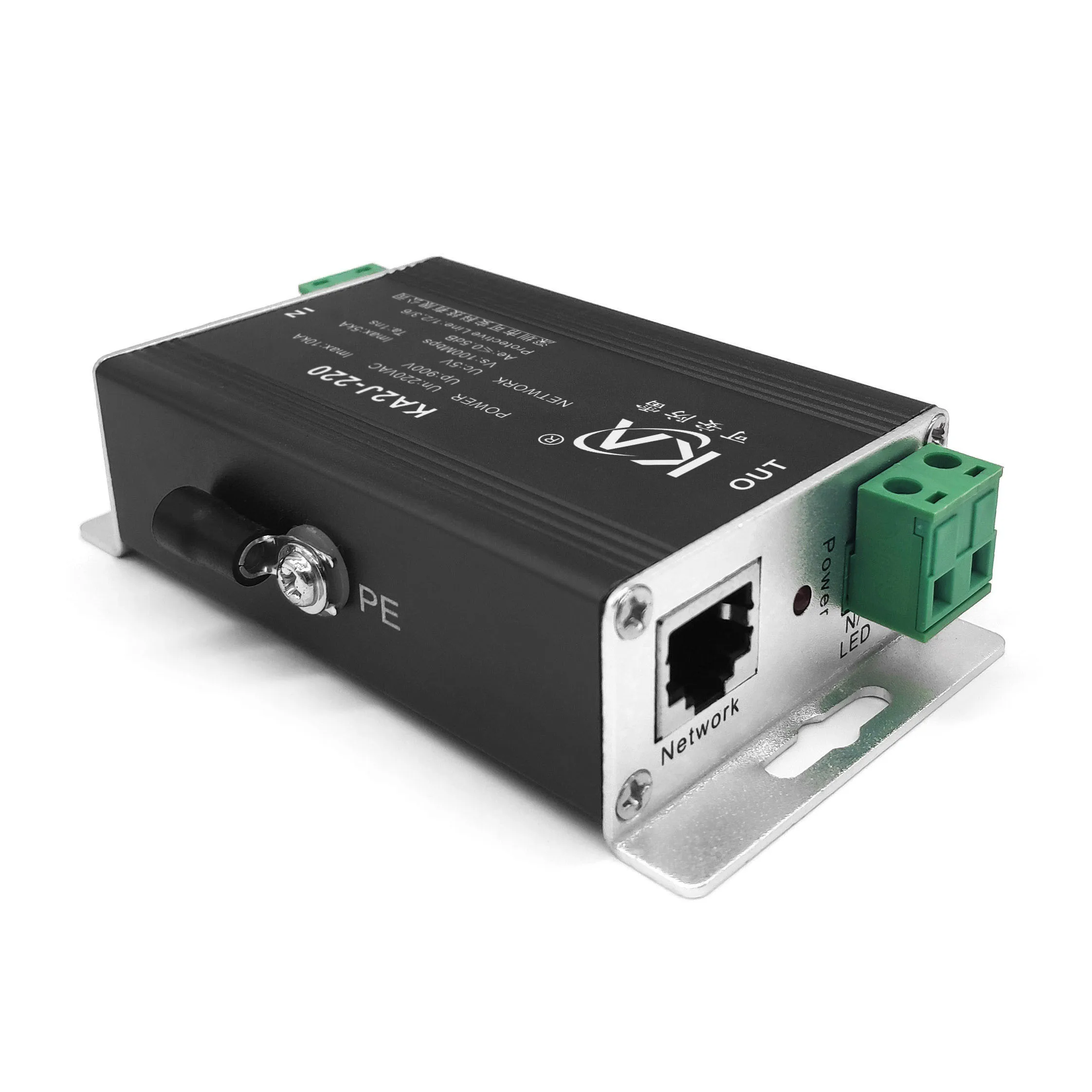 Network Surge Protector device DC/AC SPD Surge Protector AC Thunder Lightning Arrester DC 5-48V AC 275