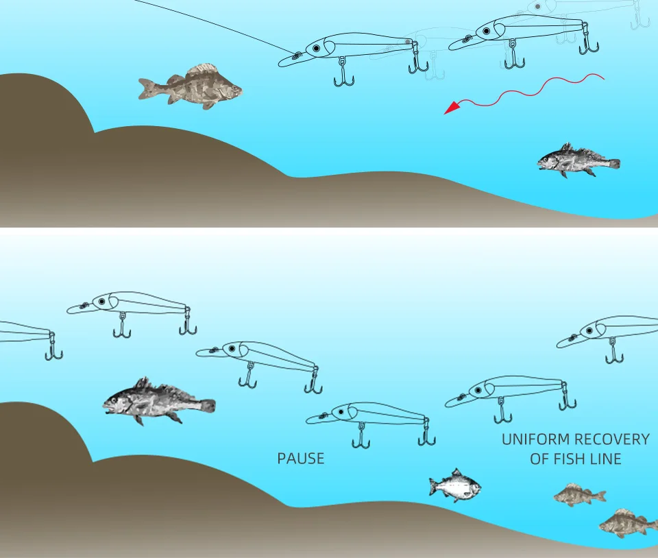 TSURINOYA для рыбалки приманки DW49 приостановить Minnow приманки 65 мм 5,5 г плавающий жесткий магнит для приманки центробежный Crankbait воблеры Джеркбейт