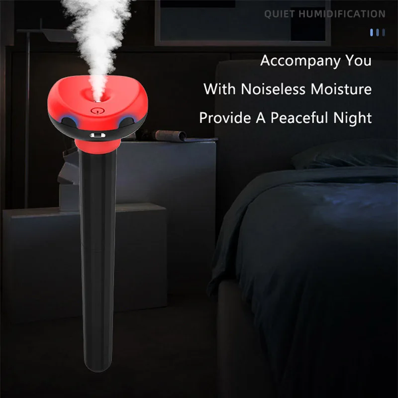  ELOOLE Portable Cat Air Humidifier For Home USB Donut Bottle Aroma Diffuser Detachable For Office M