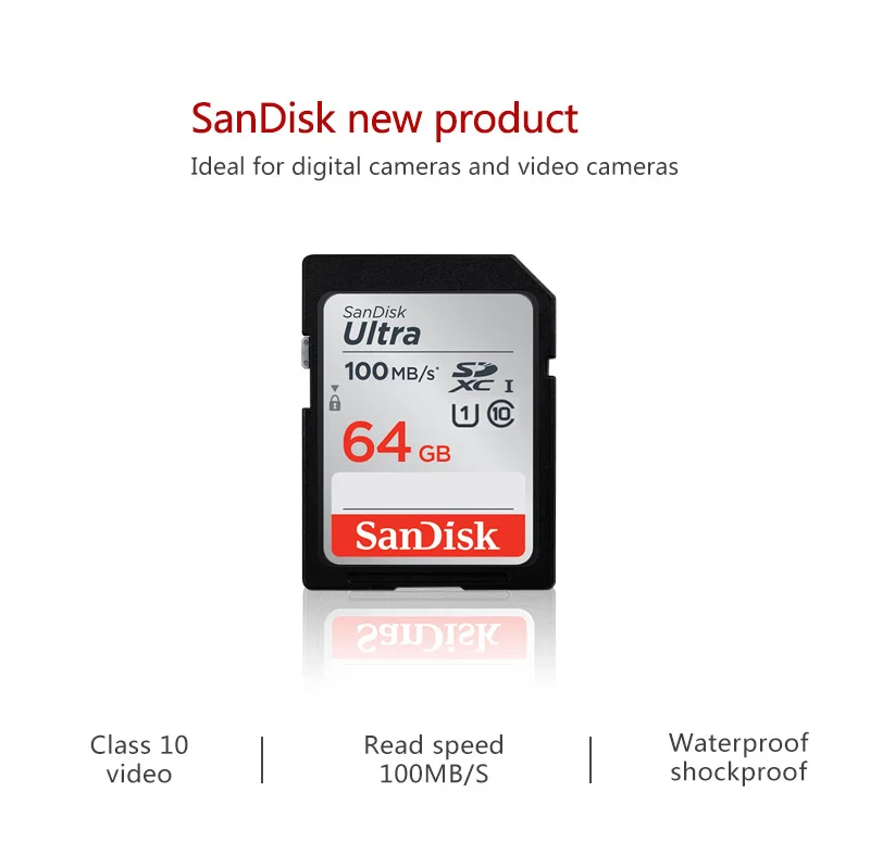 switch memory card Original SanDisk Ultra SD Card SDXC 128GB 64GB SDHC 32GB 16GB Real Capacity Memory Card For Full HD Camera microsdxc switch