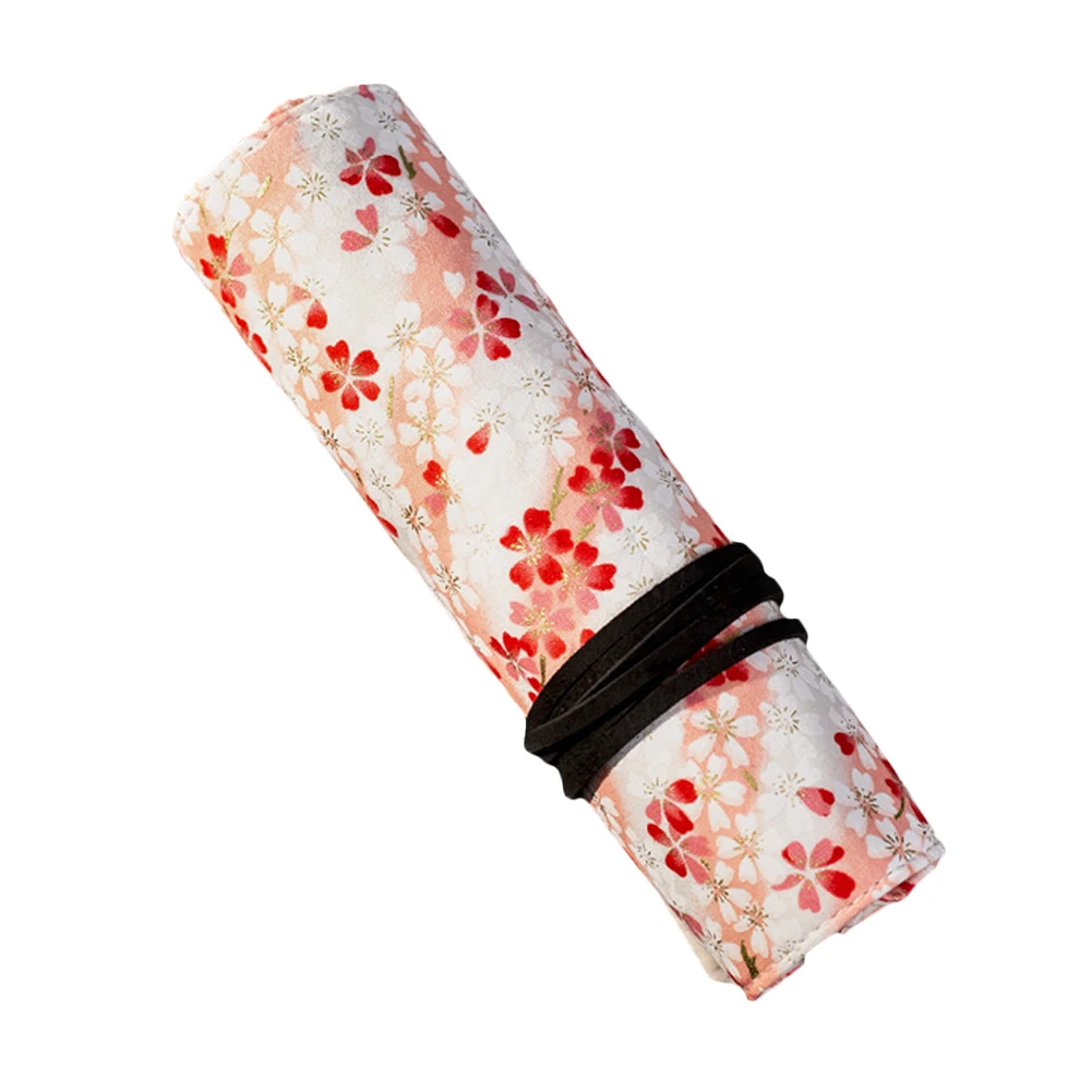 pattern 3 Рулонный чехол для карандашей ручной работы, держатель для обертки, органайзер для школы, большой ящик для хранения карандашей, школьные принадлежности, чехол для ручек, канцелярские принадлежности - Цвет: pattern 3