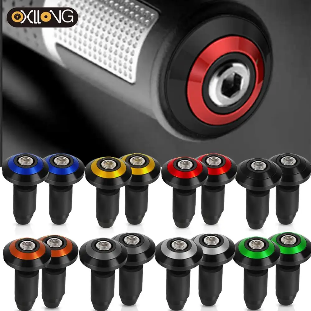 

22mm universal motorcycle handlebar Grips Ends Handle Bar Ends Weights CNC Silder Plugs FOR Honda CRF230L CRF230M CB750 CRF 230L