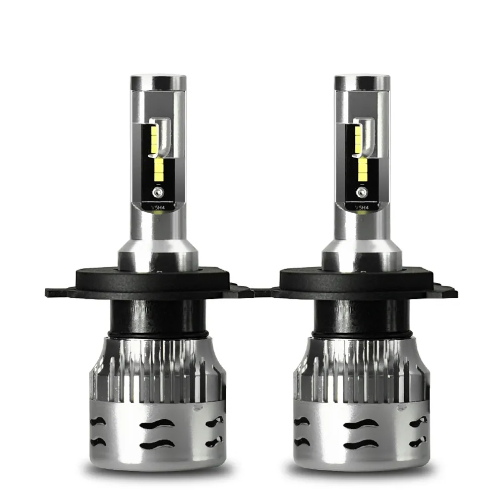 V5 ECE светодиодный налобный фонарь для автомобиля H7 H4 H11 H1 9005 9006 60 Вт 12000Lm/пара турбо
