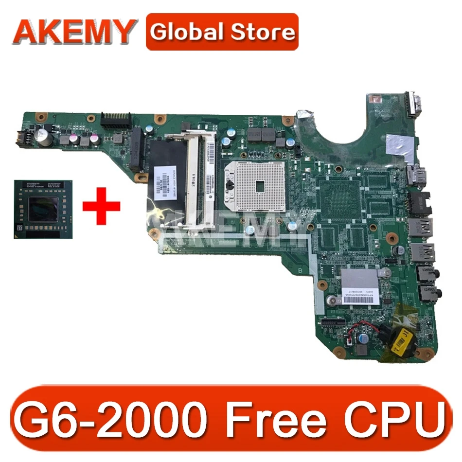 683029 501 001 для HP Pavilion G4 2000 G6 G7 материнская плата ноутбука DA0R53MB6E0 DA0R53MB6E1|Материнские