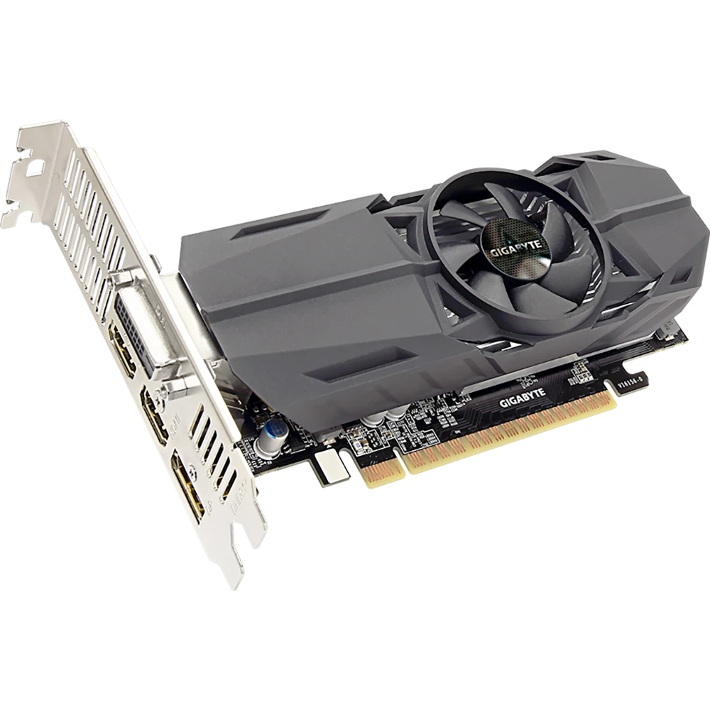 Видеокарта Gigabyte nVidia GeForce GTX 1050 Ti 1442MHz 4096MB 7008MHz 128 bit RTL [GV-N105TOC-4GL]