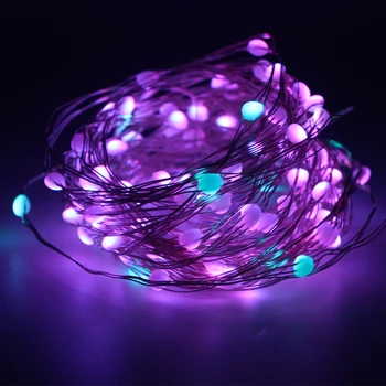 

dc 5v USB 18-key RF time control RGB full-color point control light string Christmas dress up holiday decoration Christmas tree