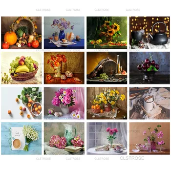 

Diy Food Fruit and Flower Diamond Painting Still Life Decoration Square Diamond Round Diamond Home Wall Art Decoration Painting