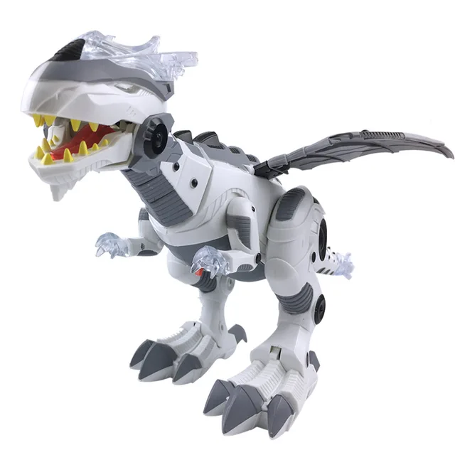 Large Spray Mechanical Dinosaurs With Wing Cartoon Electronic Walking Animal Model Dinosaurio juguete Robot Pterosaurs Kids Toy 2