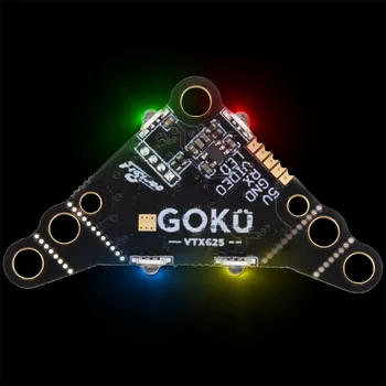 

Flywoo GOKU VTX625 PIT 25mW 50mW 100mW 200mW 450mW VTX Switchable FPV Transmitter 5V 30x30x4mm for FPV Racing RC Drone Toothpick