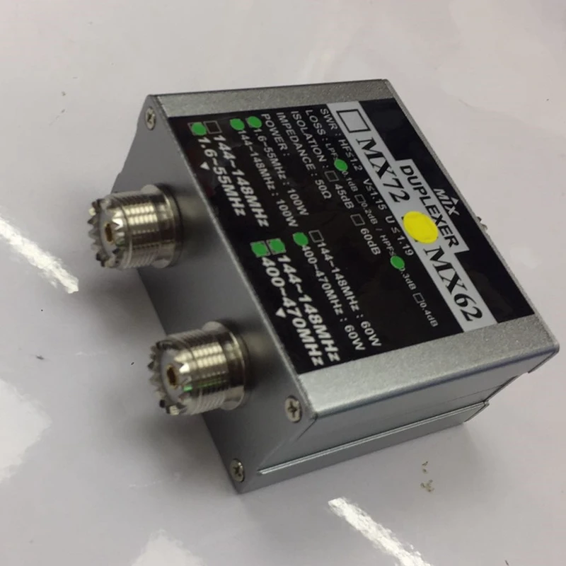 da frequencia diferente do combinador antena 02