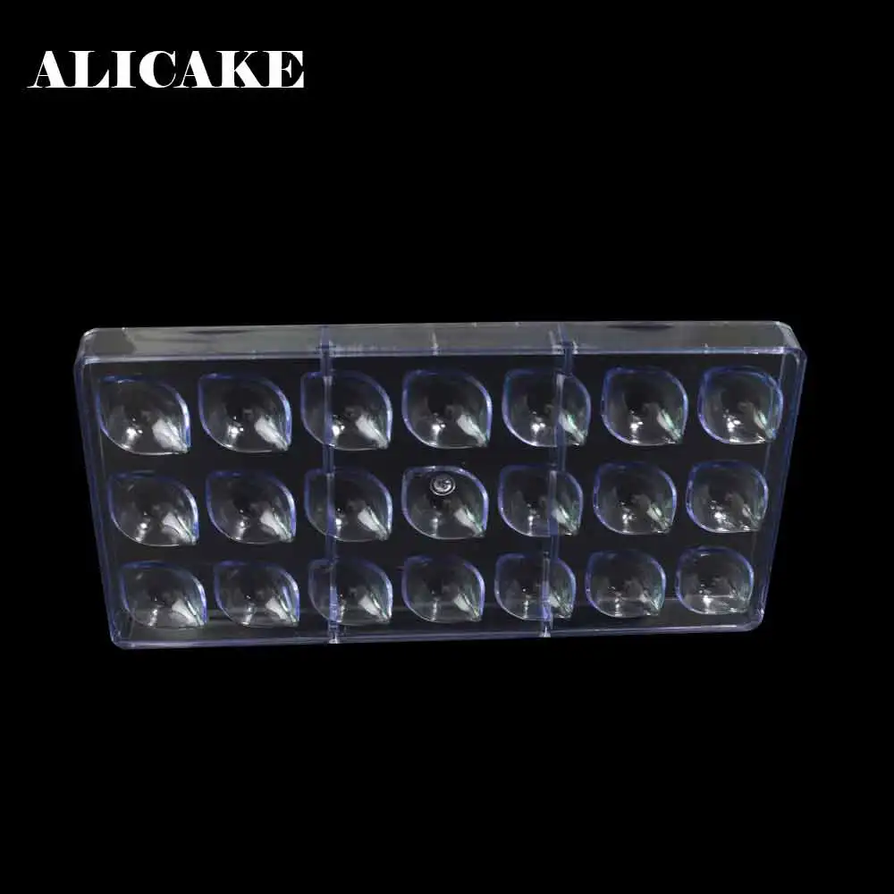 21 Holes 3D polycarbonate chocolate moulds Cake Form Chocolate Bar Molds Plastic Bakery Tools