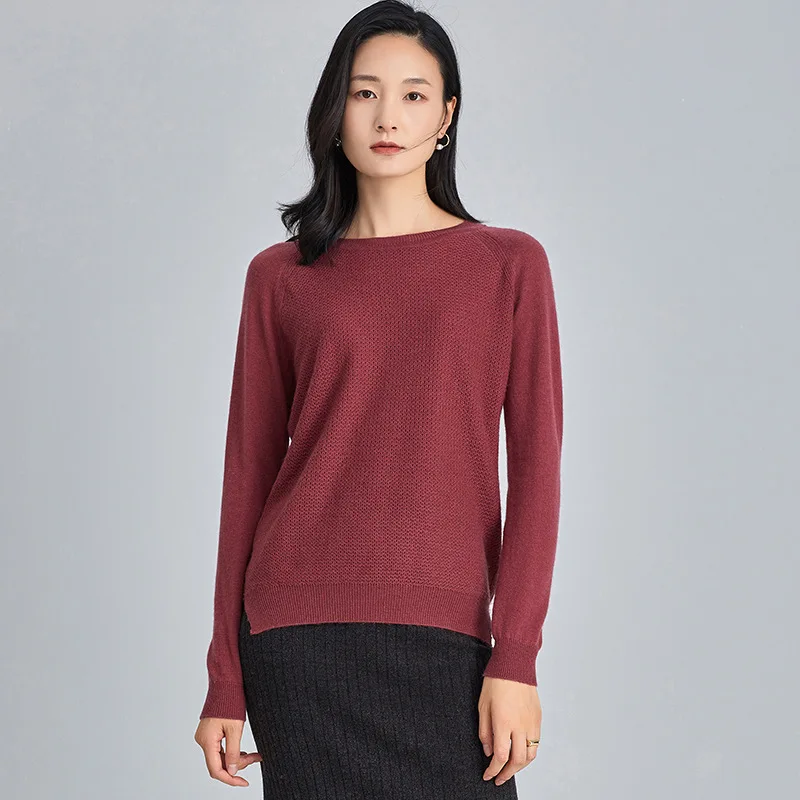 

Western Style Horizontal Neck Woollen Sweater Women's Short Sweater 2019 Autumn And Winter New Style Korean-style Solid Color Pu