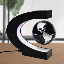 Светодиодный светильник с магнитной левитацией, плавающий с картой мира, глобус, домашняя электронная антигравитационная настольная лампа, новинка, светильник, украшение для праздника