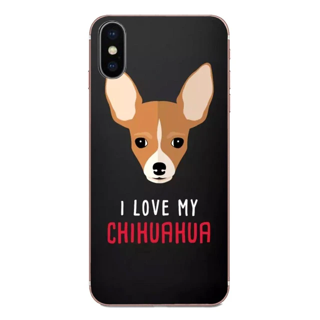 Painted Design I Love My Chihuahua Dog Pug For HTC Desire 530 626 628 630 816 820 830 One A9 M7 M8 M9 M10 E9 U11 U12 Life Plus