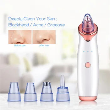 

Multifunction Vacuum Suction Facial Cleaning Massager Blackhead Dead Skin Removal Face Whitening Pore Deep Cleaning Extractor 31