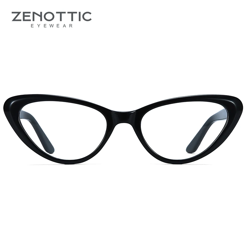 ZENOTTIC ретро очки по рецепту Женская оправа для очков ацетат винтажный анти синий