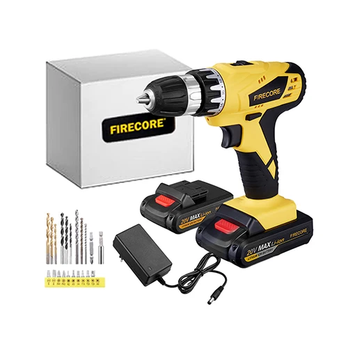 FIRECORE FED-21A 20V Max электрическая отвертка набор Беспроводная отвертка мини-дрель Мощность драйвер постоянного тока литий Батарея 1/2 дюймов 2 Скорость - Цвет: Carton 1