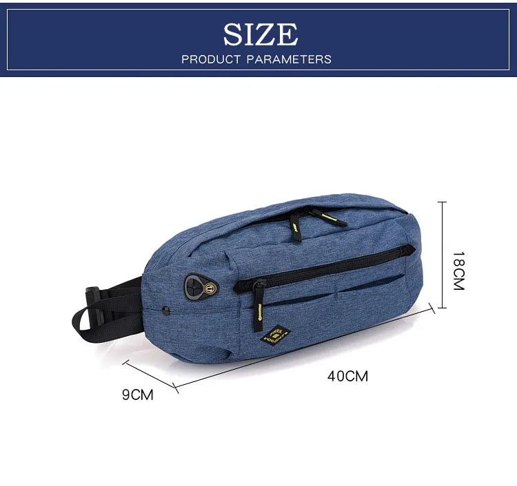 Hot Professional Running Waist Bag Chest Pack Walking City Mobile Phone Belt Pack Men Women Waterproof Fabric Multifunction Bags