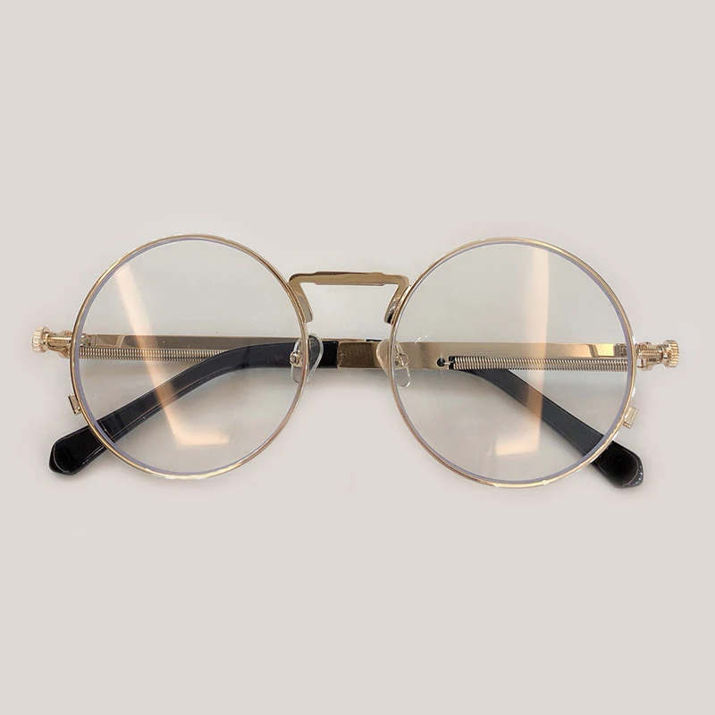 No5 Sunglasses Ретро Круглые женские солнцезащитные очки брендовые дизайнерские женские солнцезащитные очки с металлической оправой женские солнцезащитные очки с защитой от ультрафиолета - Цвет линз: No5 Sunglasses