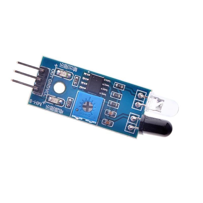 IR Infrared Obstacle Avoidance Sensor Module for Arduino Smart Car Robot 3-wire Reflective Photoelectric New