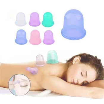 

4pcs/set New Cupping Cups High Quality Cupping Cups For Family Body Massage Helper Anti Cellulite Vacuum
