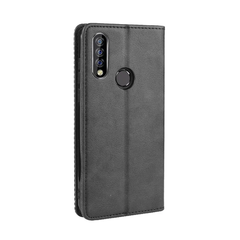 Oukitel C17 Премиальный кожаный чехол-книжка чехол для телефона Oukitel C17 PRO из мягкой кожи фото женский кошелек