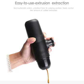

Hand-Pressed Portable Coffee Machine Espresso Machine Outdoor Portable Coffee Cup Mini Coffee Pot Professional