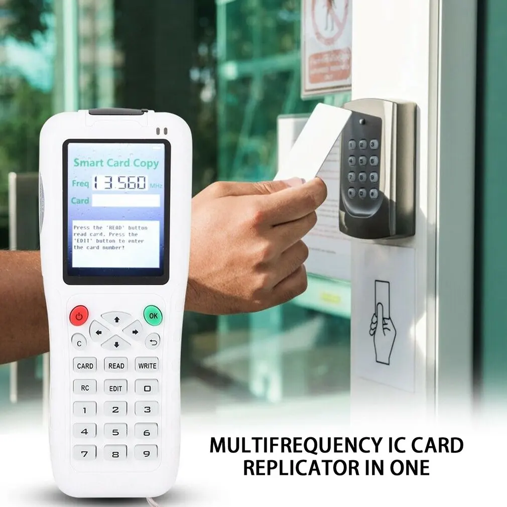 Ручной Rfid Ic копир многочастотный карты репликатор с полное декодирование