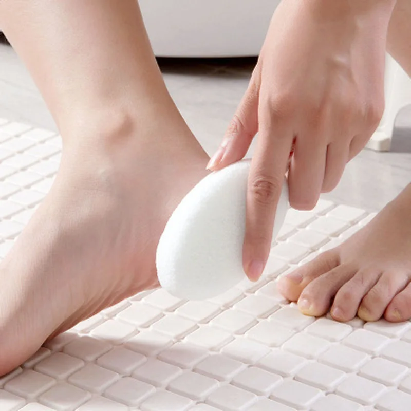 

2019 1PC Fiberglass Foot Clean Tool Hard Skin Callus Remover Scrub Bath Ellipse Pumice Stone Feet Care