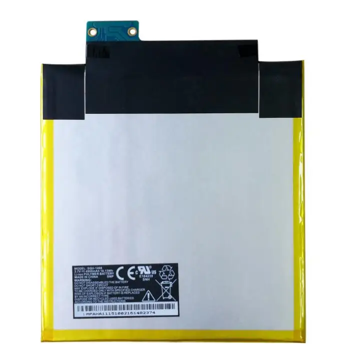 Новая Оригинальная батарея для планшета Verizon Ellipsis 8 QTAQZ3 SQU-1408 3,7 V 4900mAh