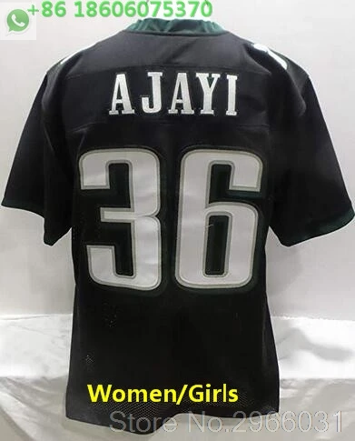 for women А+++ качественные женские 36 Jay Ajayi 86 Zach Ertz 91 fletcher cox Jersey Philadelphia - Цвет: for women