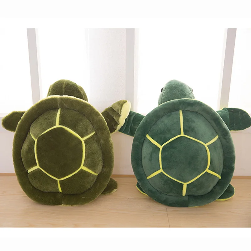Маленький размер чучело черепахи плюшевые животные 23 см Супер Зеленые животные плюшевые детские игрушки подарок