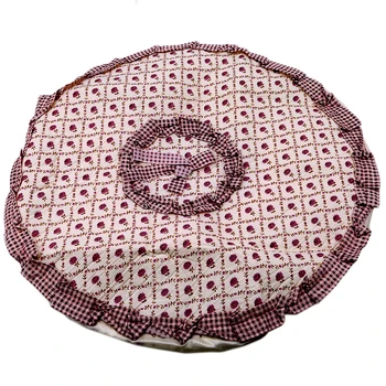 

Dustproof Safety Cover Dust Cover Safety Product Lace Floral Electric Fan Guard Circle Dust Cover For Household Protection Cap
