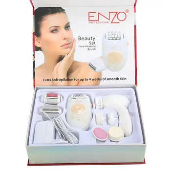 

8in1 Electric Eyebrow Trimmer Scissors Portable Facial Hair Body Shaver Face Care Apparatus for Women Battery-Operated