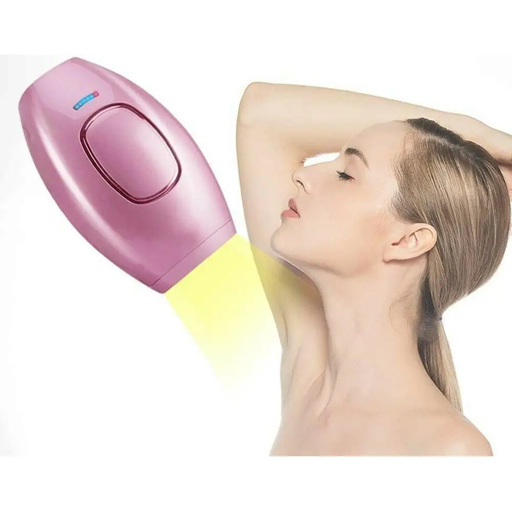 

400000Flashes Mini Handheld Laser Epilator Depilador Facial Permanent Hair Removal Device Whole Body Laser Hair Remover Machine