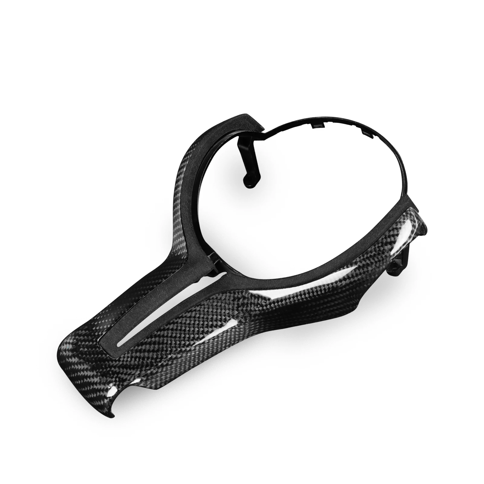 Для BMW M2 F87 M3 F80 M4 F82 M6 F06 F12 F13 2016-2019 оплетка рулевого колеса отделка углеродное