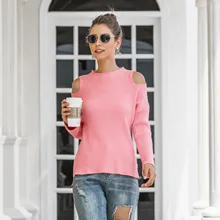 Casual Off Shoulder O Neck Pullover New Autumn Winter Sweater Women Flare Sleeve Female Jumper Pure Color 2020 Roupa Feminina Casual Off Shoulder O Neck Pullover New Autumn Winter Sweater Women Flare Sleeve Female Jumper Pure Color 2020 Roupa Feminina