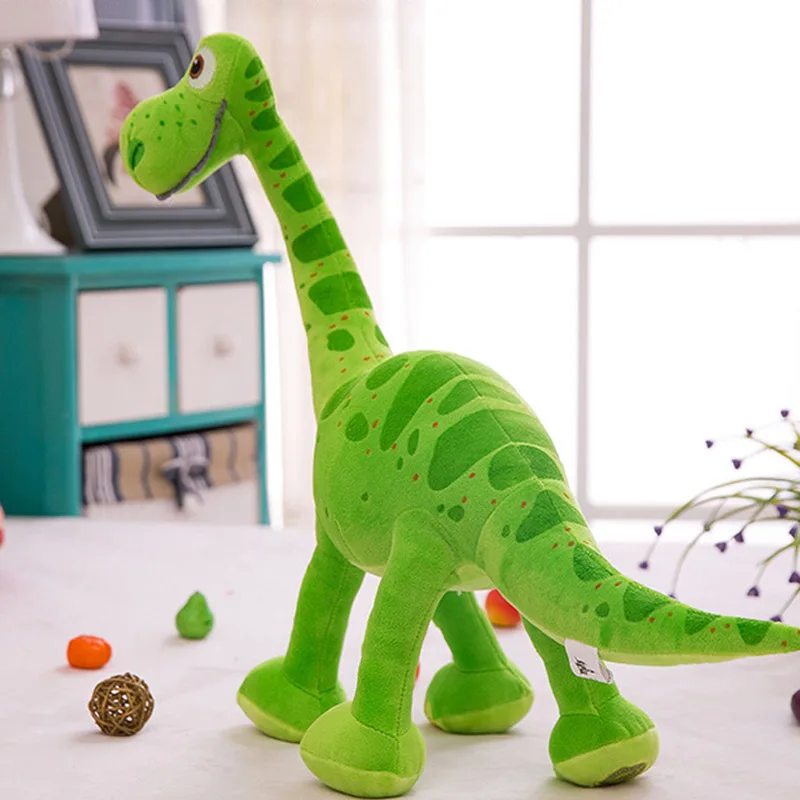 Arlo Movie The Good Dinosaur Plush Toys 35/50cm Pixar Stuffed Animal Disney Store Soft Anime Doll Kawaii Gifts For Boys Children disney pixar toy story unique design jigsaw puzzles disney classic cartoon games puzzles toys for children restless adult jigsaw