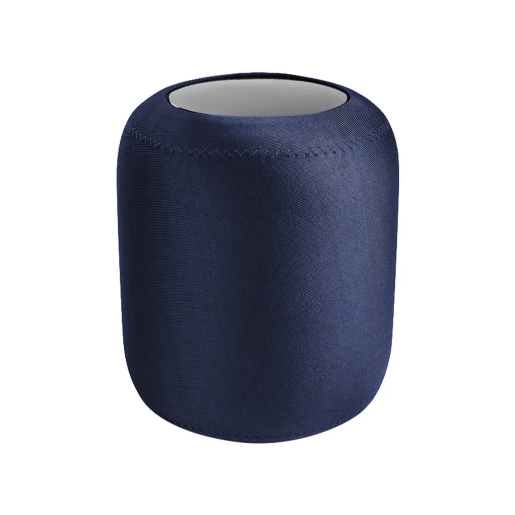 BU Чехол для динамика для Apple Home Pod фланелет защитный ультра тонкий чехол для Bluetooth динамика - Цвет: BU