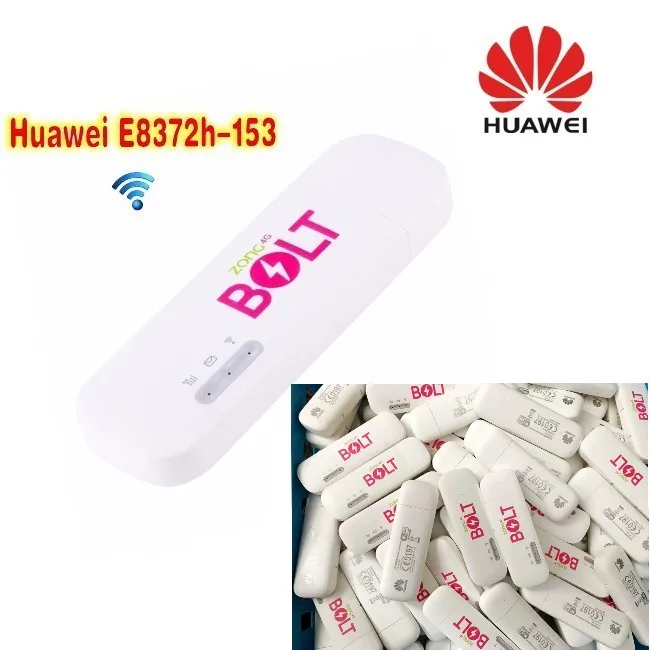 Лот из 1 2шт huawei E8372 E8372h-153 логотип huawei с 2 шт антенной 150 м LTE USB Wingle LTE 4G USB WiFi модем разблокирован
